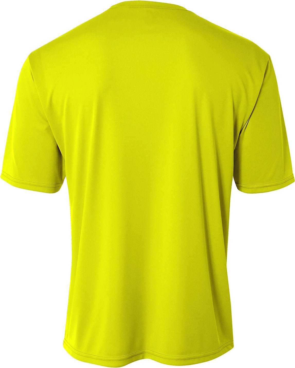 A4 NB3402 Sprint Short Sleeve Youth Tee - Safety Yellow