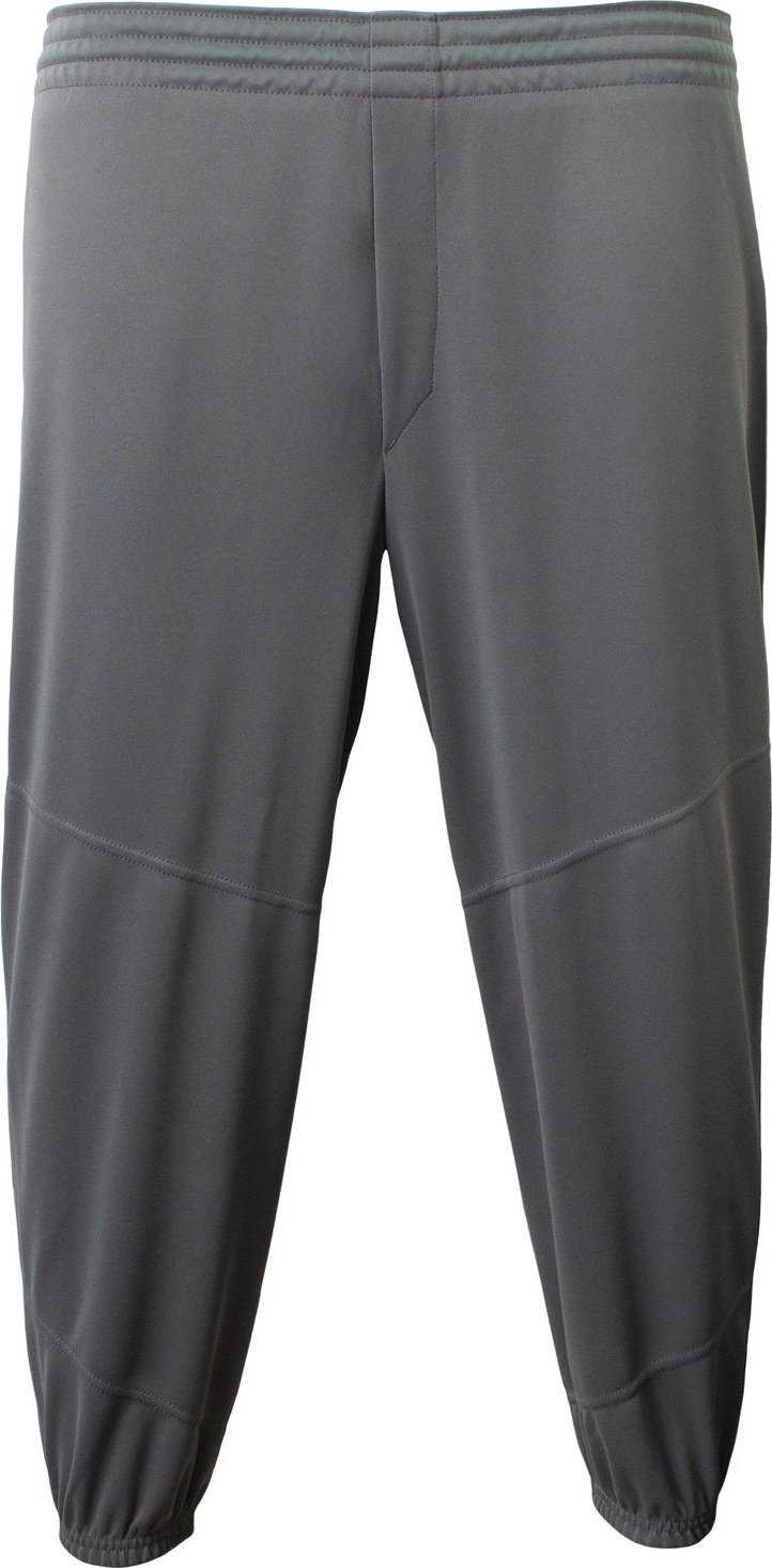 A4 NB6110 Youth Pro Dna Pull Up Baseball Pant - Graphite