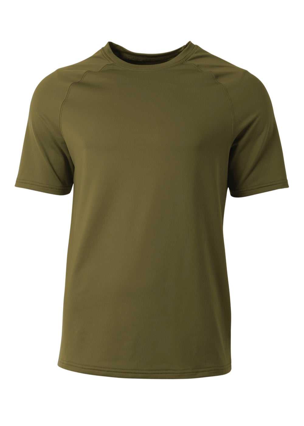 A4 N3397 Bionic Short Sleeve Tee - Military Green