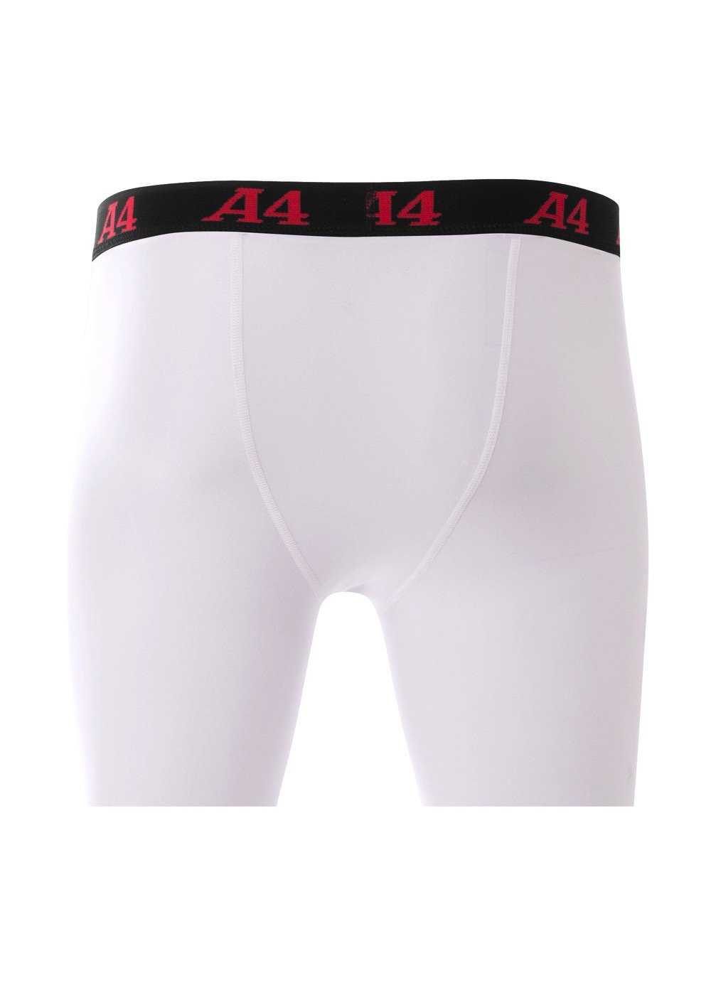 A4 N5380 Compression Short - White