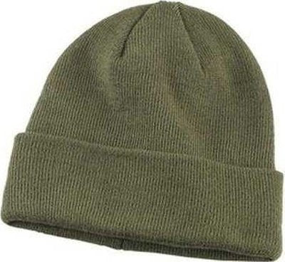 Big Accessories BX031 Watch Cap - Olive