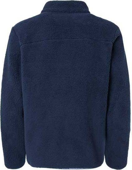 Columbia 191111 Rugged Ridge II Sherpa Fleece Full-Zip - Collegiate Navy