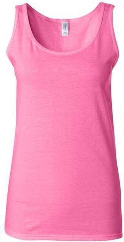 Gildan 64200L Softstyle Womens Tank Top - Azalea