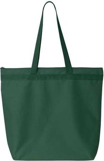 Liberty Bags 8802 Recycled Zipper Tote - Forest