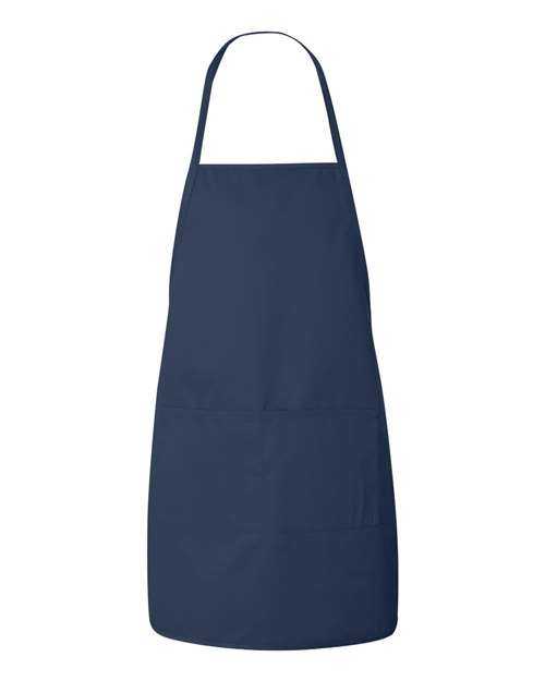 Liberty Bags 5505 Long Butcher Block Apron - Navy