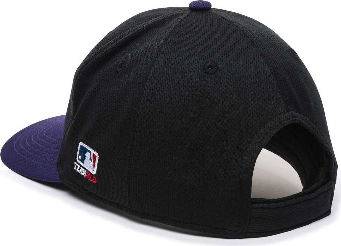 OC Sports MLB-350 MLB Polyester Baseball Adjustable Cap - Colorado Rockies Alternate