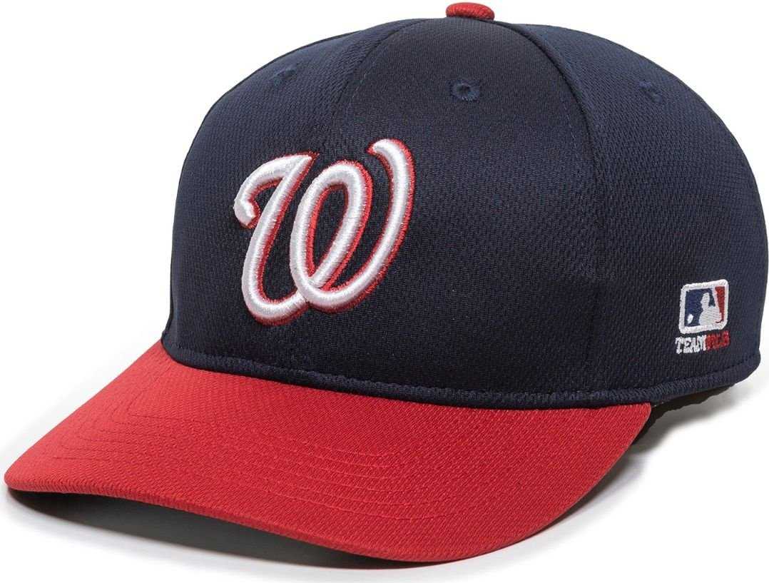 OC Sports MLB-350 MLB Polyester Baseball Adjustable Cap - Washington Nationals Road