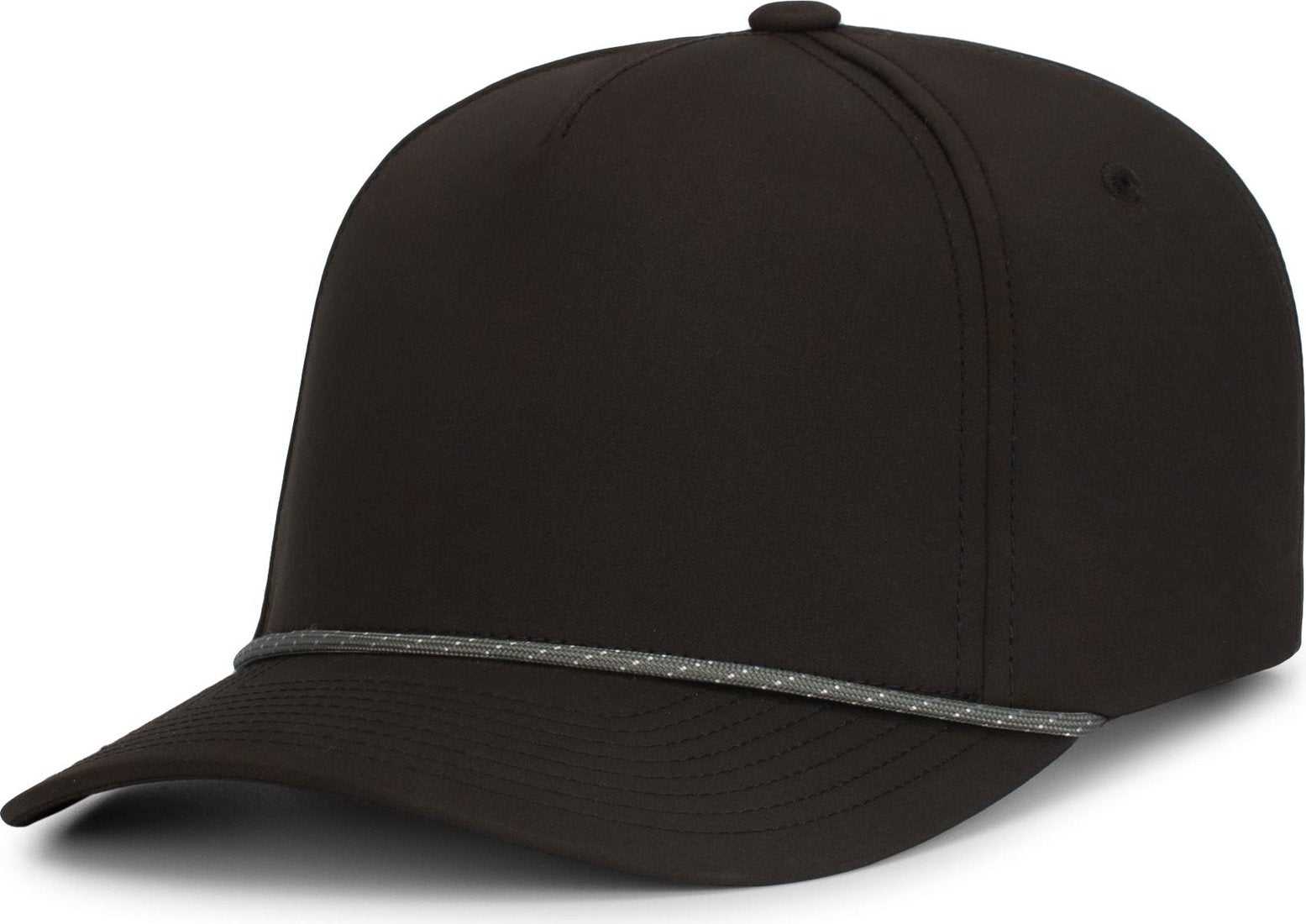Pacific Headwear P421 Weekender Cap - Black Graphite White