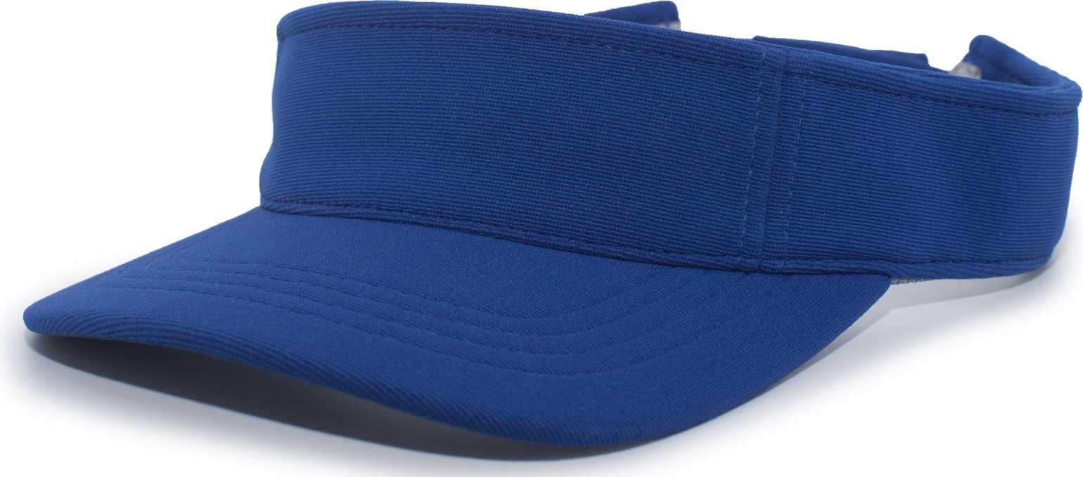 Pacific Headwear 598V M2 Performance Hook-and-Loop Visor - Royal