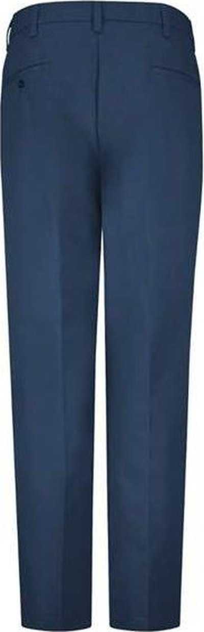 Red Kap PT38ODD Pleated Twill Slacks - Odd & Extended Sizes - Navy - Unhemmed