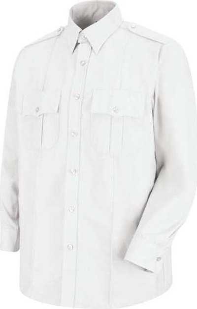 Red Kap SP36 Long Sleeve Security Shirt - White - 367