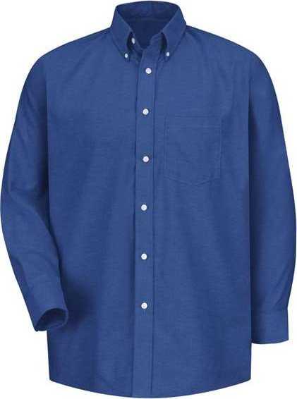 Red Kap SR70EXT Executive Oxford Long Sleeve Dress Shirt - Additional Sizes - FB-French Blue 33