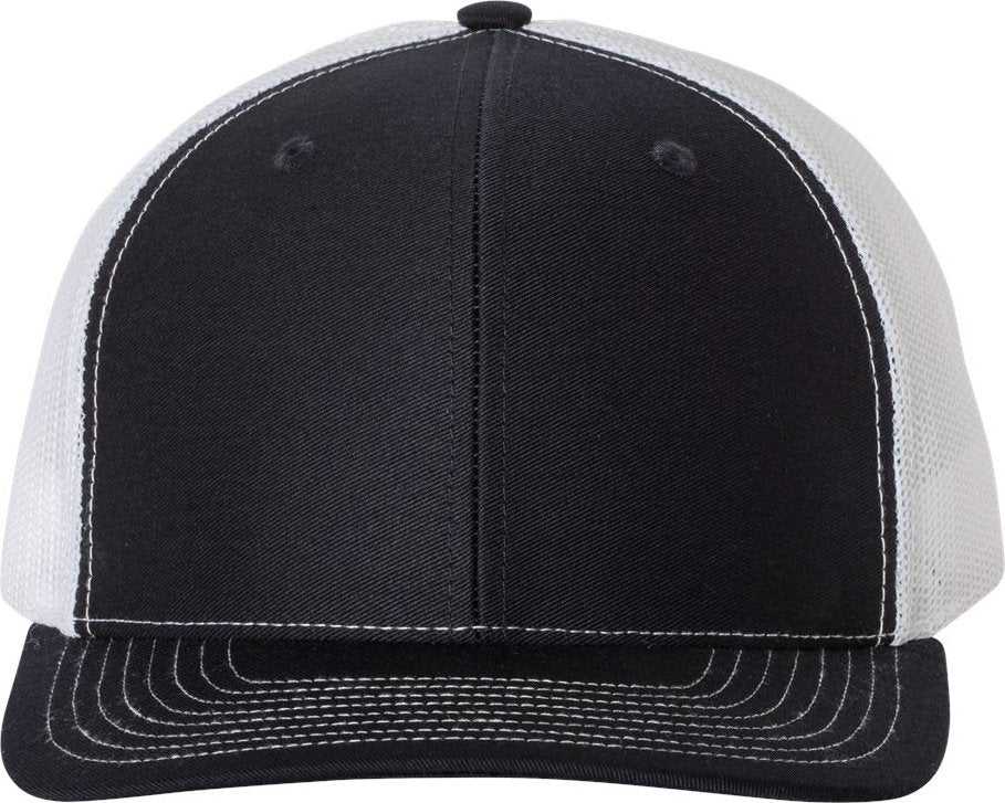 Richardson 112 Snapback Trucker Caps- Navy White