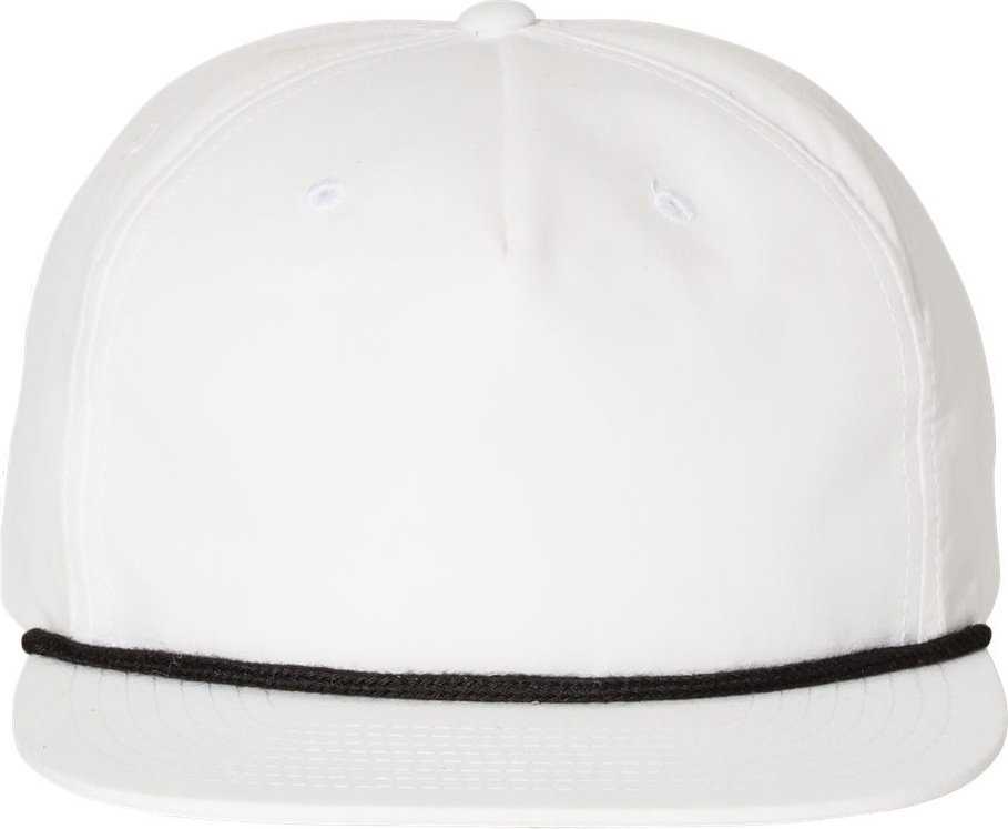 Richardson 256 Umpqua Snapback Caps- White Black