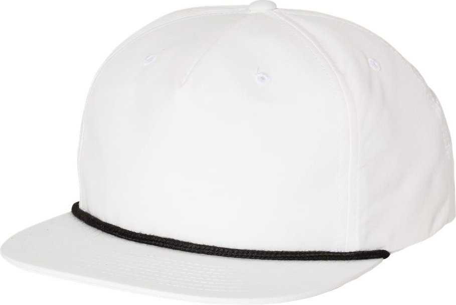 Richardson 256 Umpqua Snapback Caps- White Black