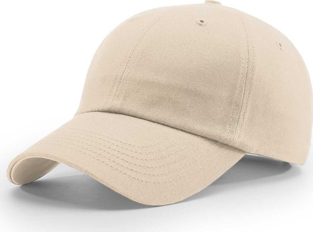 Richardson R65S Relaxed Twill Snapback Cap - Stone