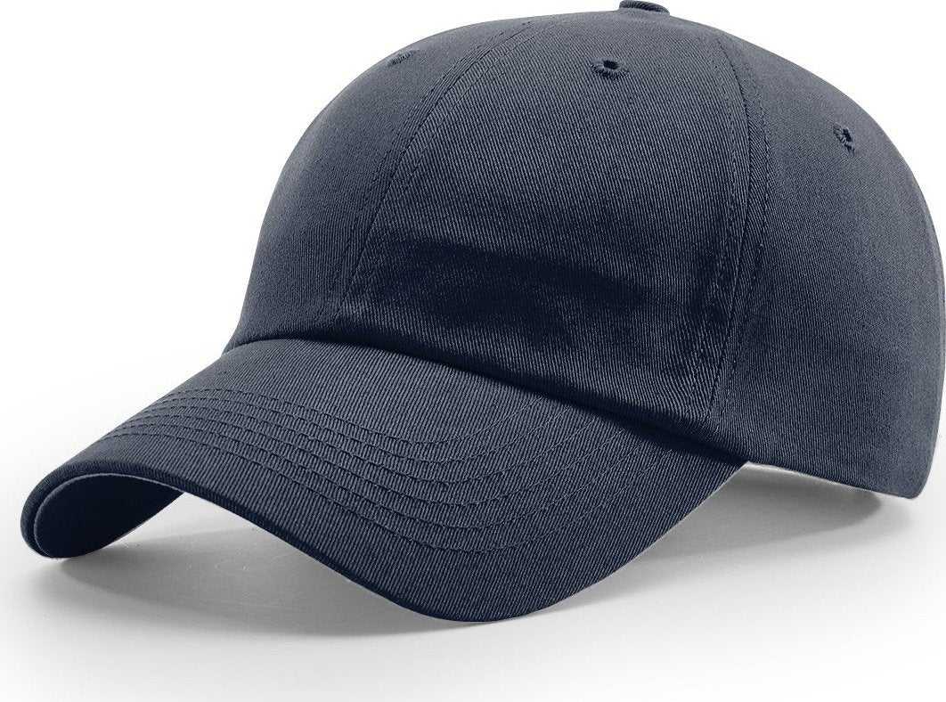 Richardson R65S Relaxed Twill Snapback Caps - Navy