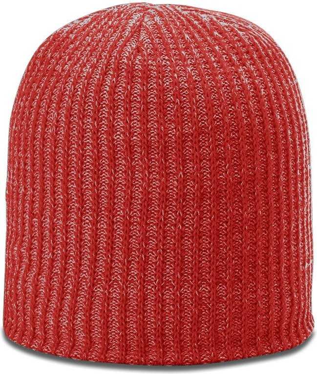 Richardson 127 Melange Beanie - Red