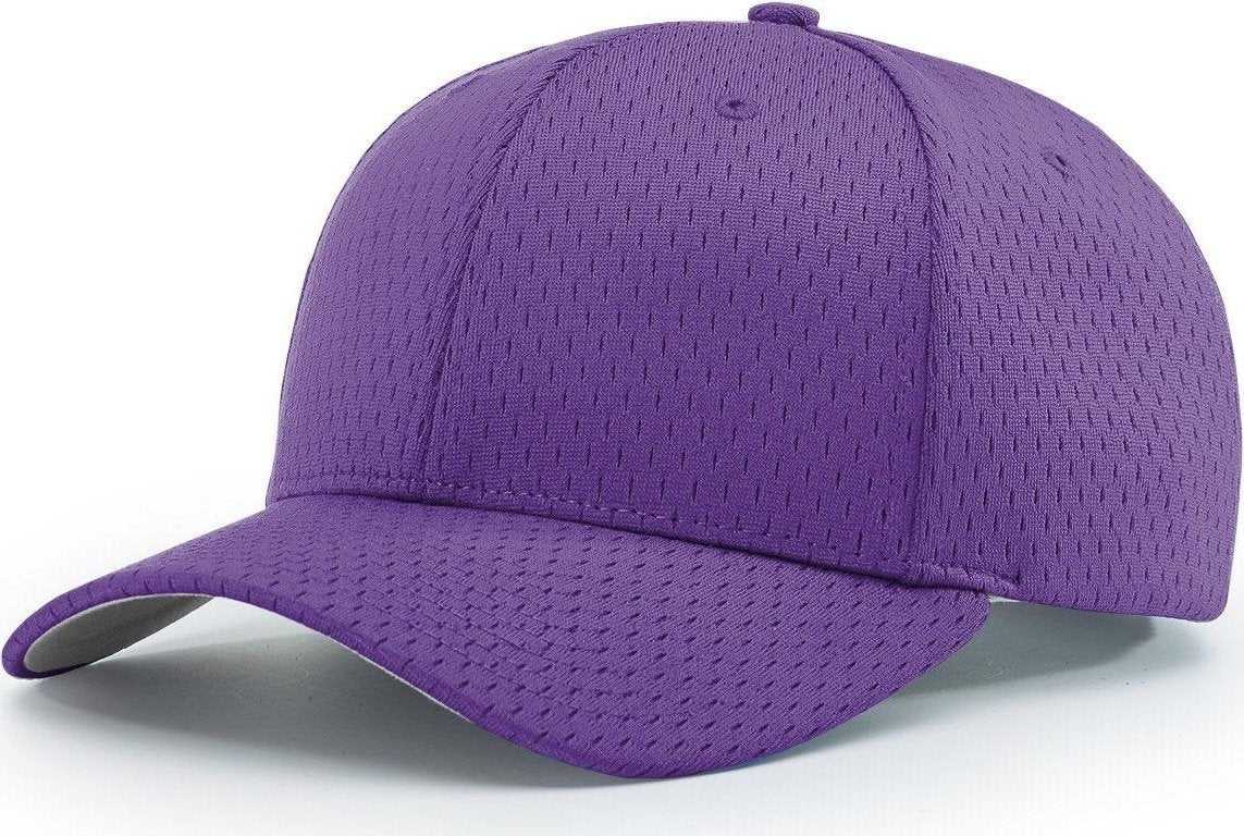Richardson 414 Pro Mesh Adjustable Cap - Purple