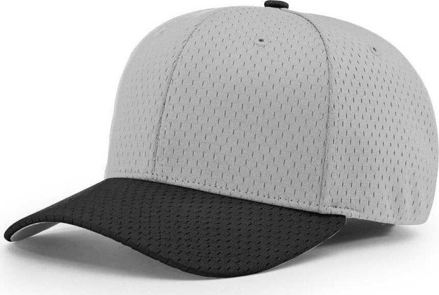 Richardson 495 Pro Mesh R-Flex Cap - Grey Navy