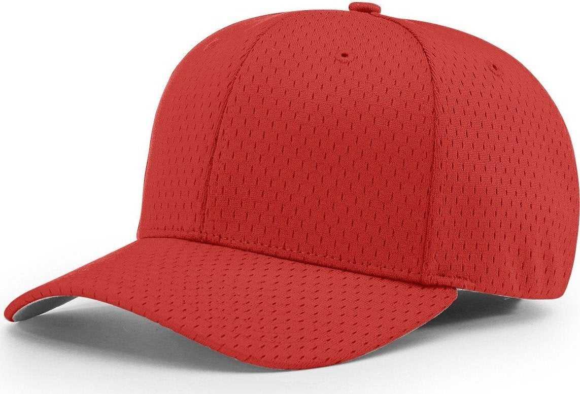 Richardson 495 Pro Mesh R-Flex Cap - Red