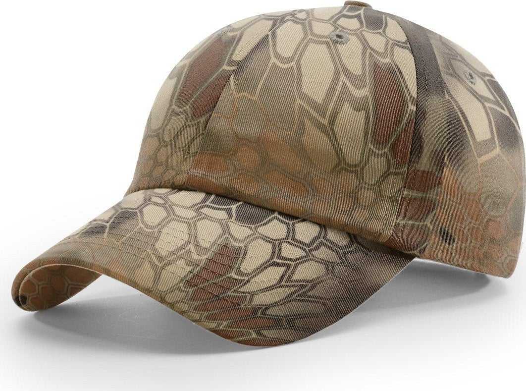 Richardson 840 Relaxed Twill Camo Cap - Kryptek Highlander