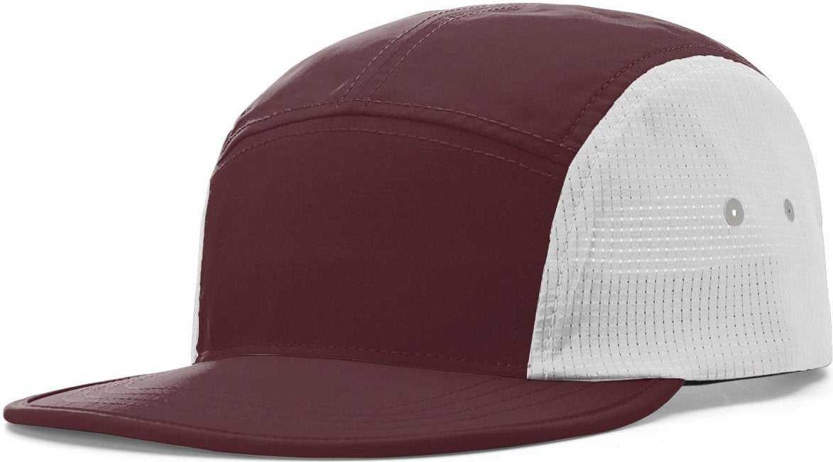 Richardson 932 PCT Cap - Maroon Glacier Grey