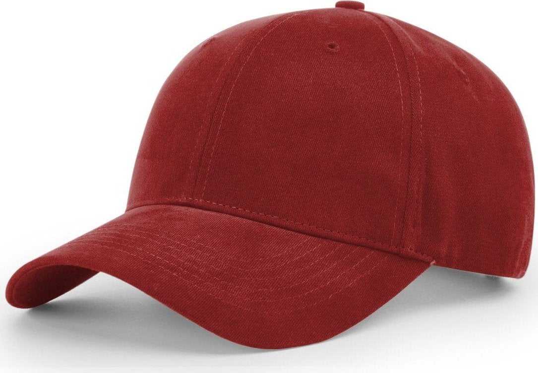 Richardson R75 Casual Twill Cap - Cardinal