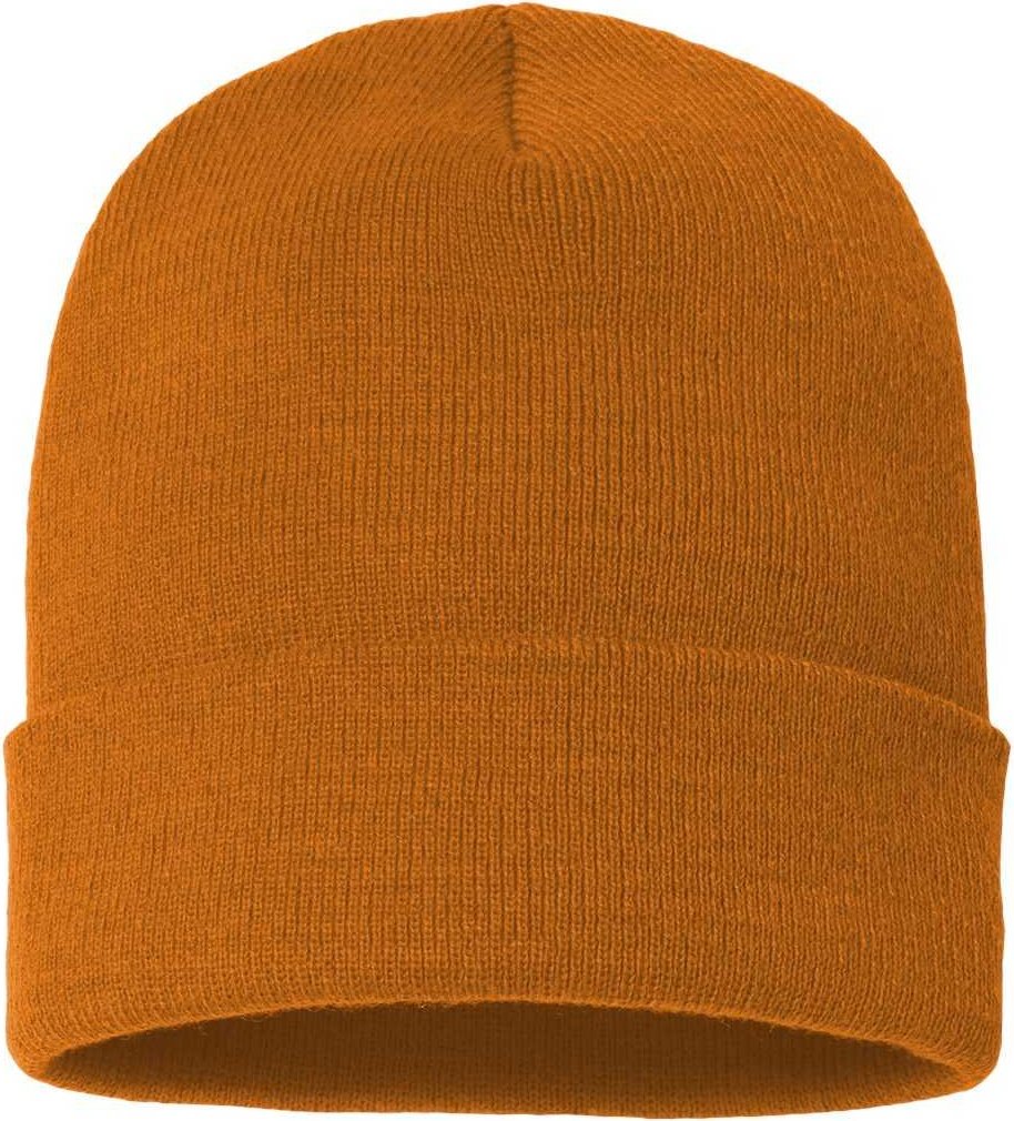 Yupoong 1501KC Classics Cuffed Knit Beanie - Caramel