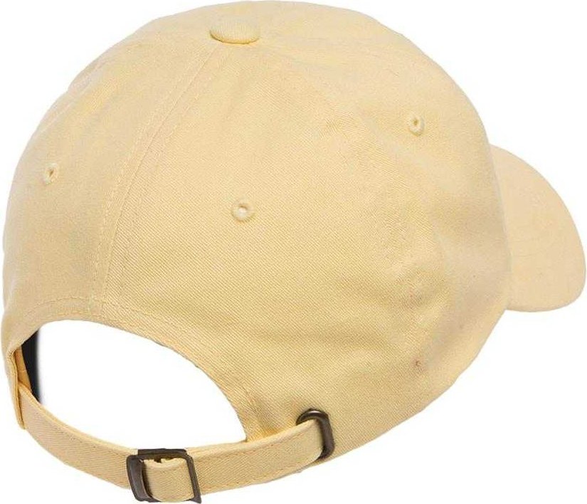 Yupoong 6245PT Classics Peached Cotton Twill Dad Cap - Yellow