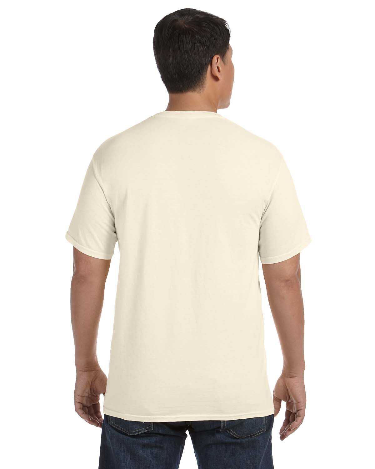 Bayside 5910 USA-Made Heavyweight Ringspun T-Shirt - Cream