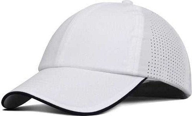 Fahrenheit F773 Microfiber Performance Fabric Cap - White Navy