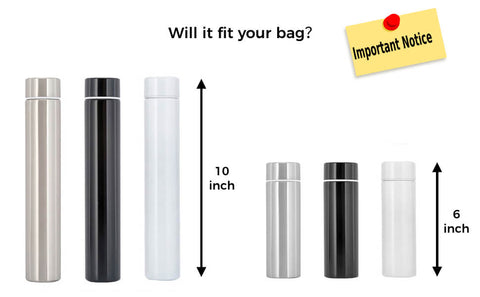 skinny insulated water bottle