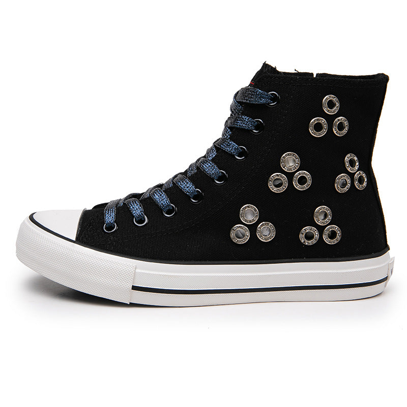 Nanccy Breathable Casual High Top Canvas Shoes