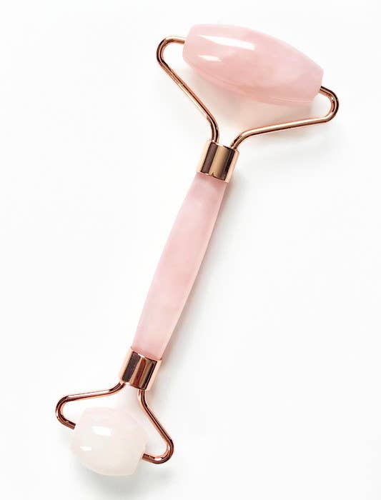 Rose Quartz Gemstone Facial Roller