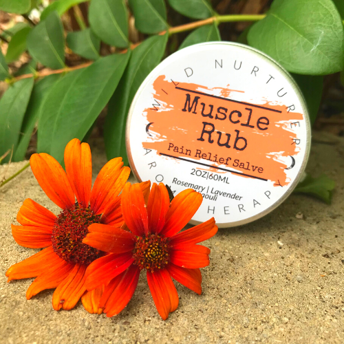 Muscle Rub: 2oz Salve | Topical Ointment | Support for Tired & Sore Muscles