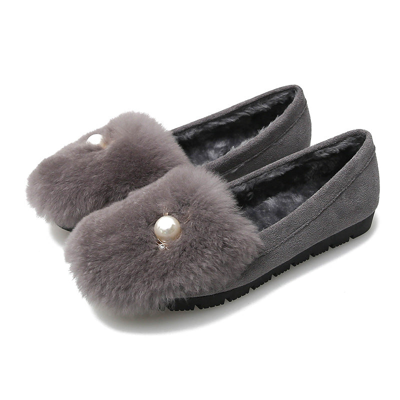 Women fuzzy Shoes
