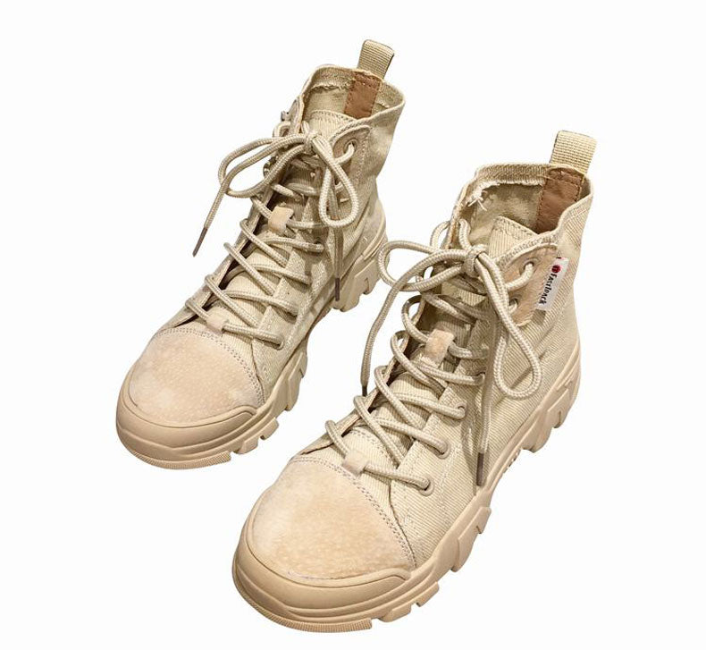 Canvas Motorcycle Shoes