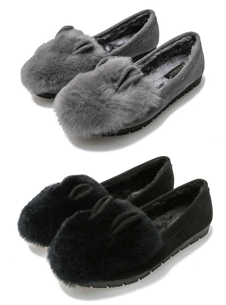 Women fuzzy Shoes