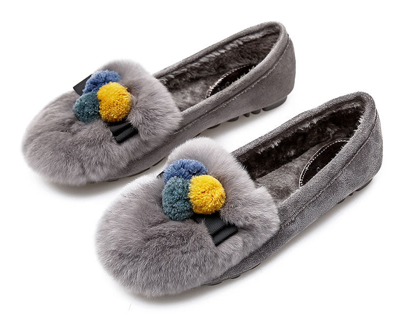 Women fuzzy Shoes