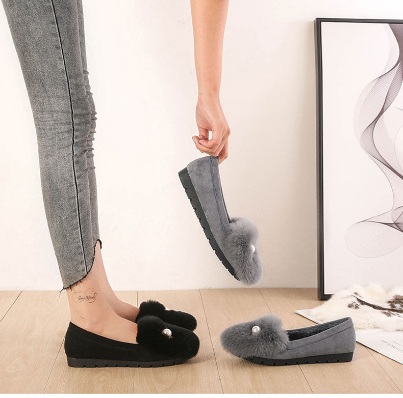 Women fuzzy Shoes