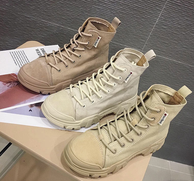 Canvas Motorcycle Shoes