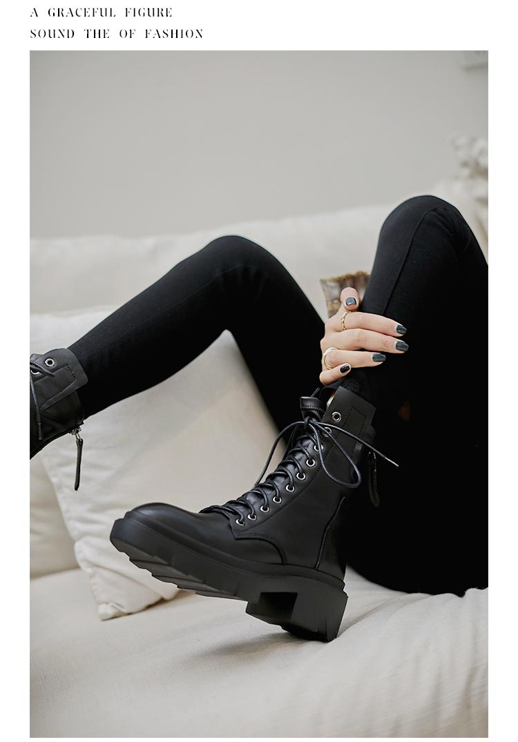 Calethy Shoes Martin Boots