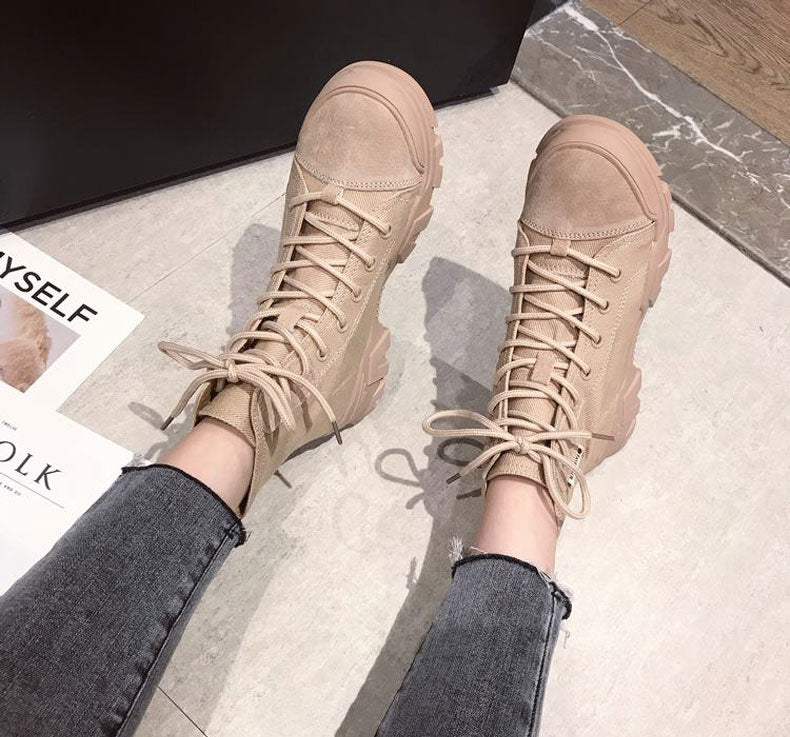 Canvas Motorcycle Shoes