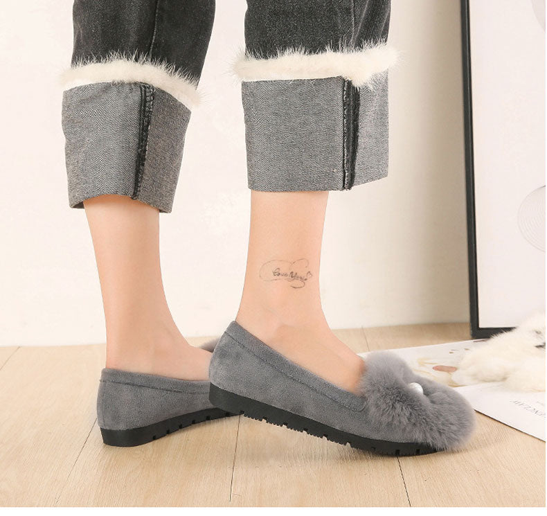 Women fuzzy Shoes