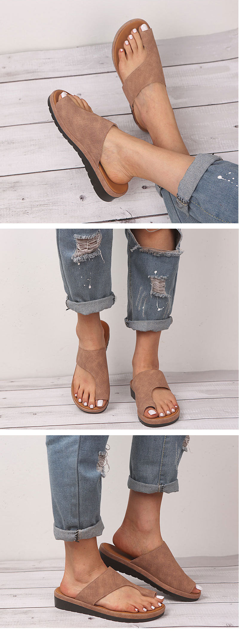 Beach Leather Sandals