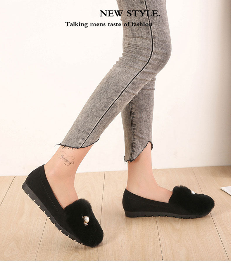Women fuzzy Shoes