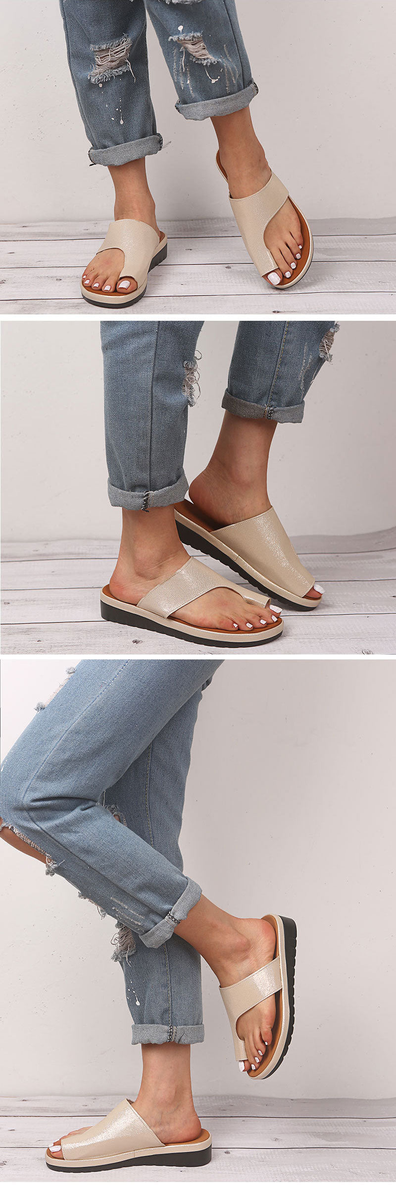 Beach Leather Sandals
