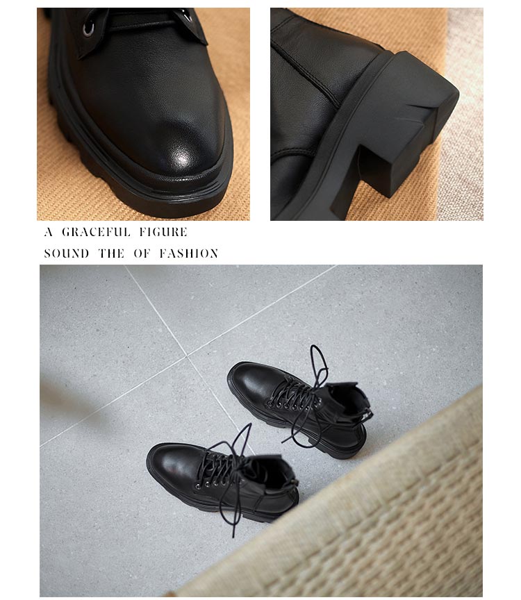 Calethy Shoes Martin Boots
