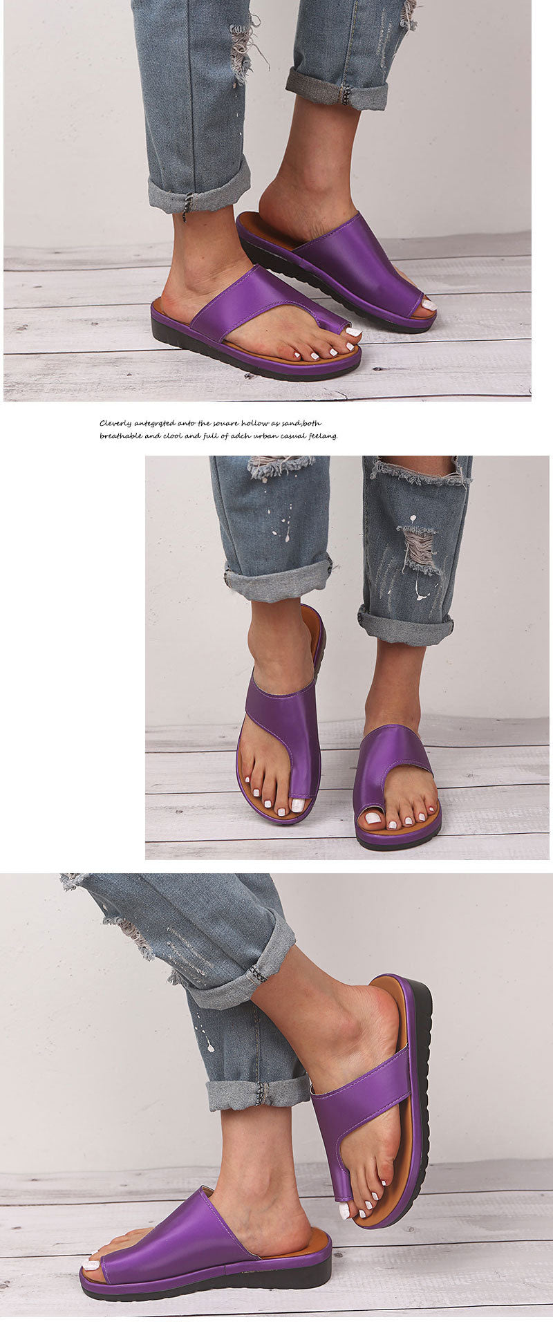 Beach Leather Sandals
